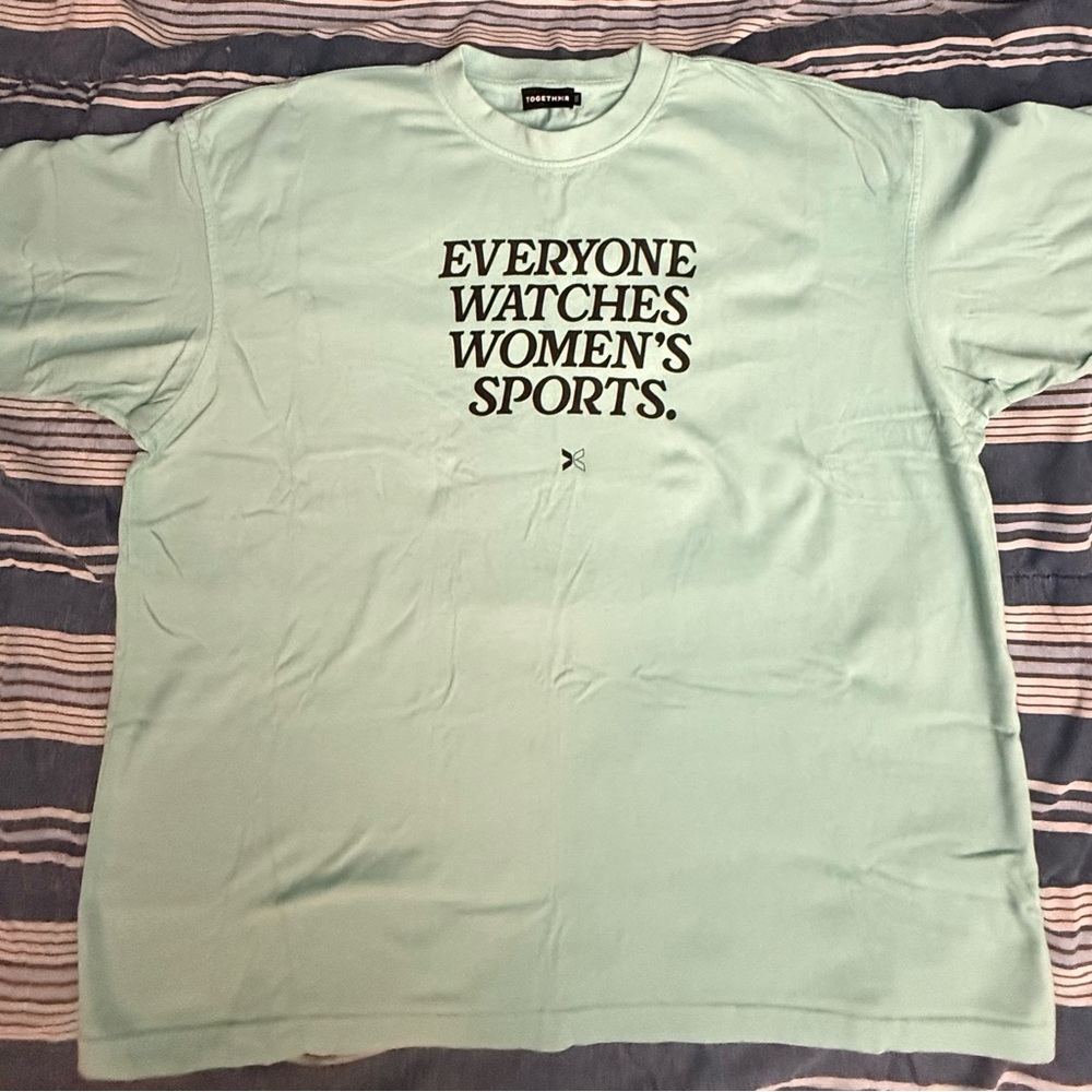 Seafoam Green New York Liberty Graphic T-Shirt